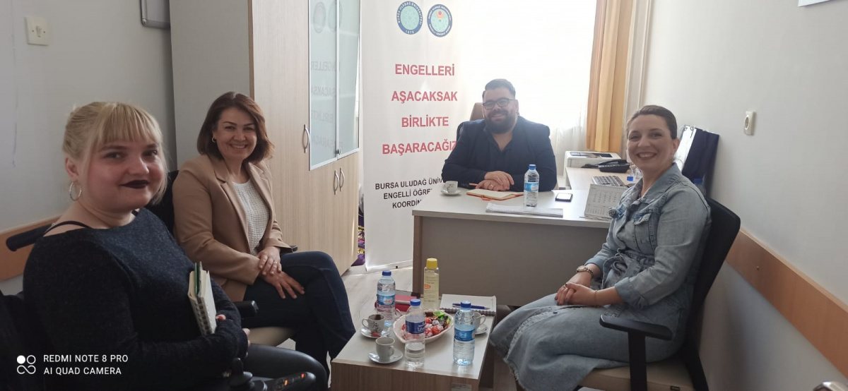  Bursa Büyükşehir Belediyesi Engelliler Şube Müdürlüğünden Engelli Öğrenci Birimi Koordinatörlüğü Ziyareti 