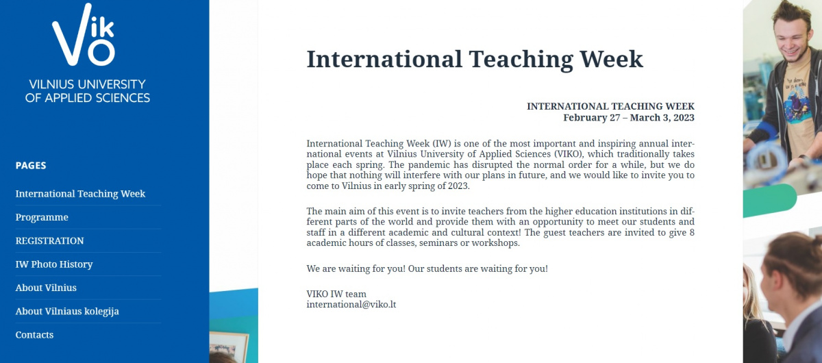  International Teaching Week, February 27 -  March 3, 2023 