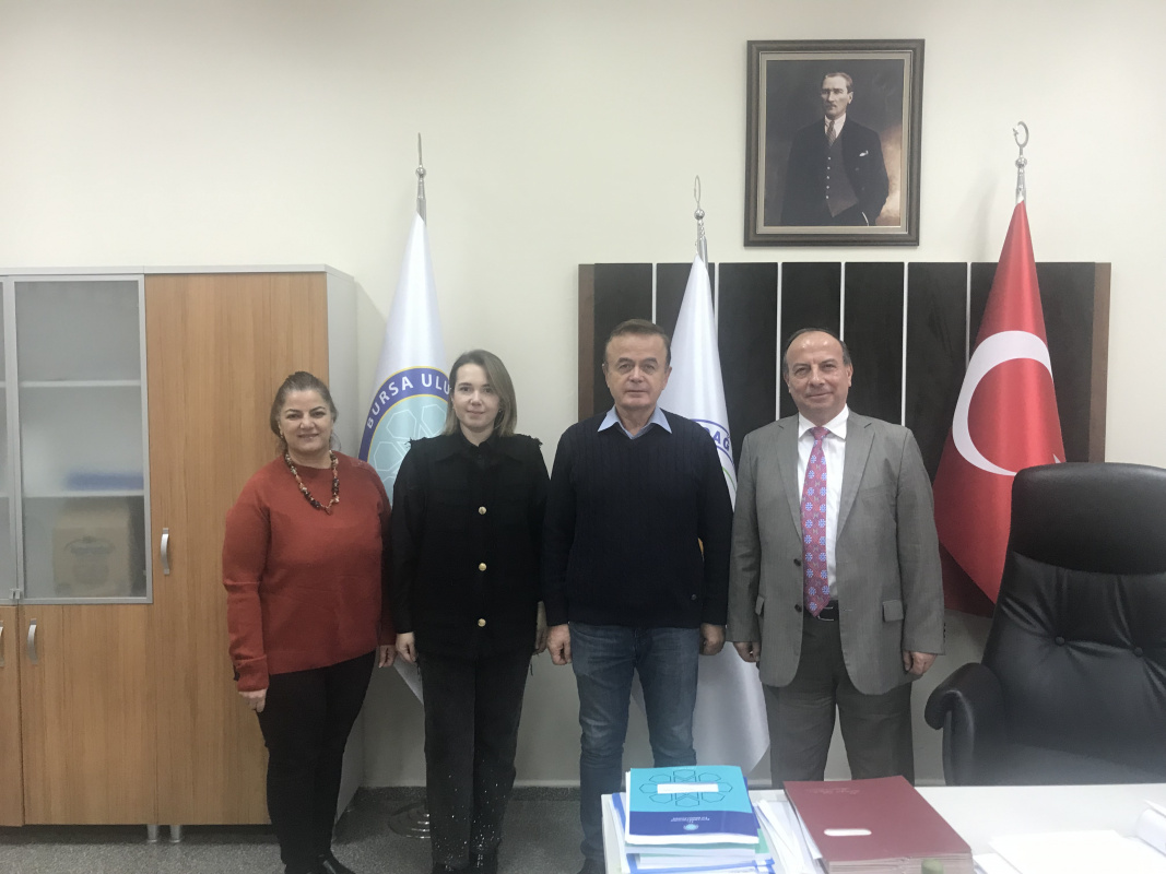  The meeting of our Institute Management with the Head of the Department of Chemistry, Prof. Dr. Asım Olgun 