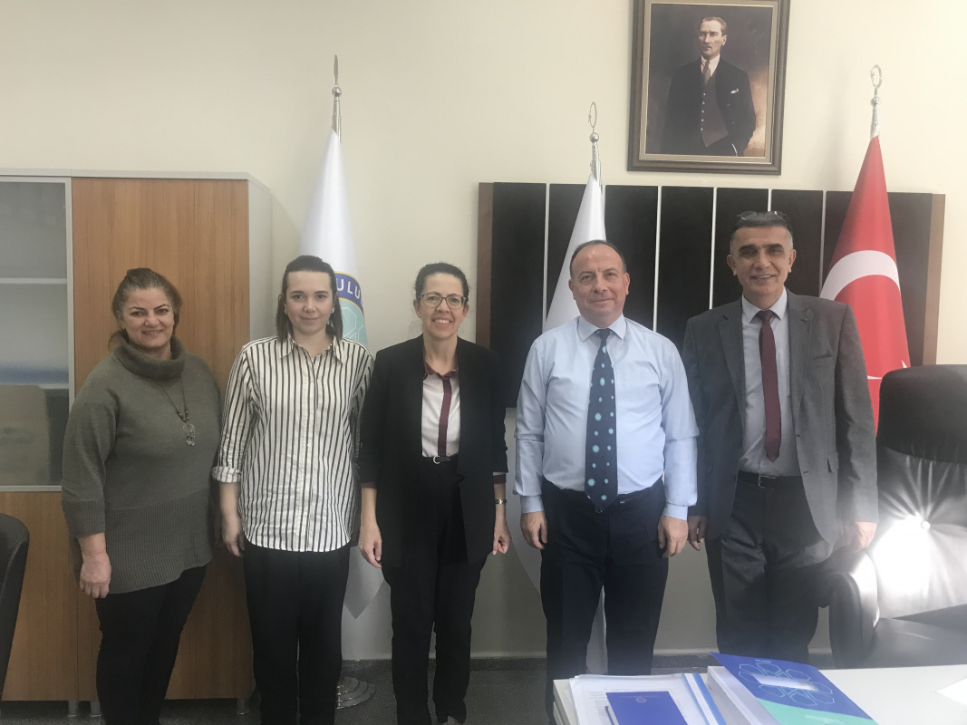  The meeting of our institute's management with the Head of the Department of Architecture, Prof. Dr. Selen Durak. 