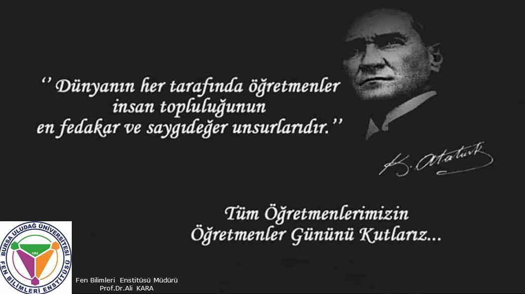 24 Kasım Öğretmenler Gününüz Kutlu Olsun!  Başarılı nesiller yetiştiren kıymetli öğretmenlerimize saygılar