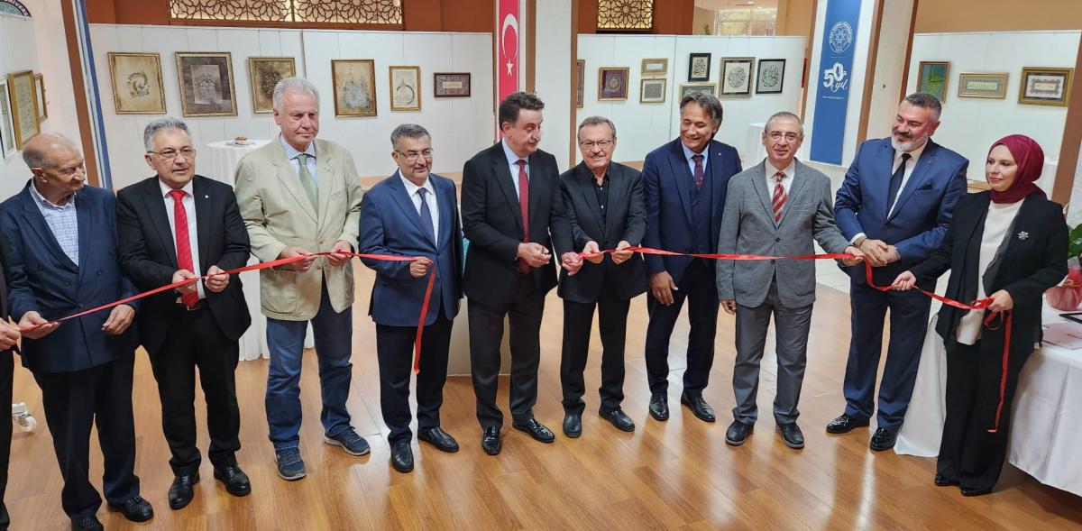 GELENEKSEL TÜRK SANATLARI BÖLÜMÜNDEN ÖĞRETİM ELEMANLARI 50. YIL SERGİSİ