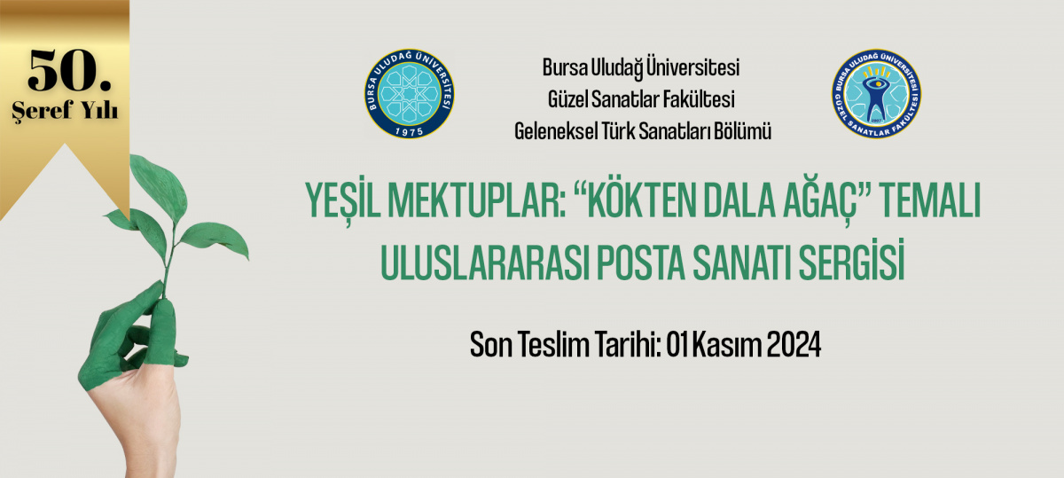 YEŞİL MEKTUPLAR: “KÖKTEN DALA AĞAÇ” TEMALI ULUSLARARASI POSTA SANATI SERGİSİ