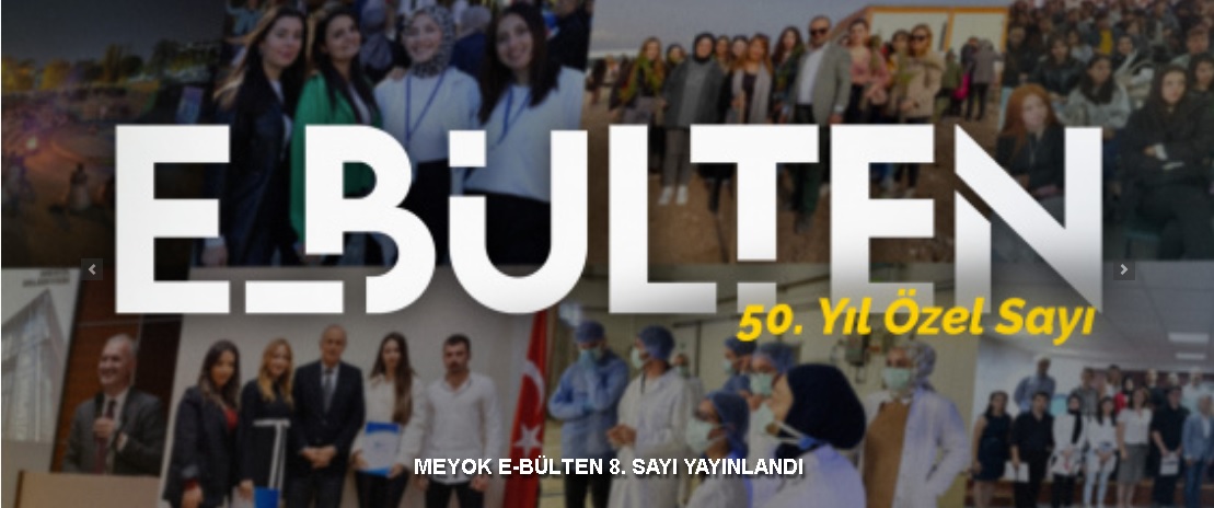 MEYOK E-BÜLTEN 8. SAYI YAYINLANDI