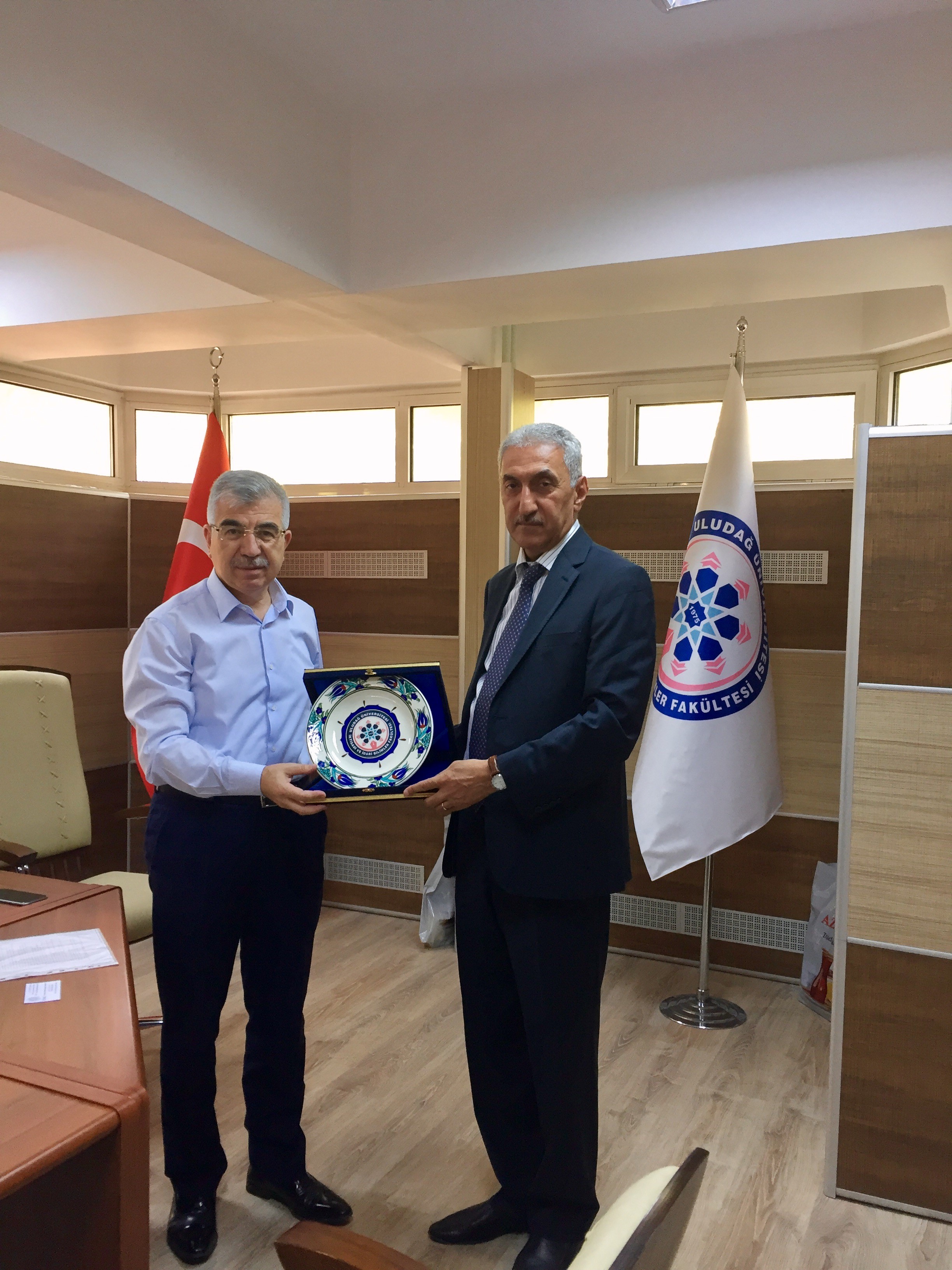  Azerbaycan Devlet İktisat Üniversitesi akademik heyeti Fakültemizi ziyaret etti. 