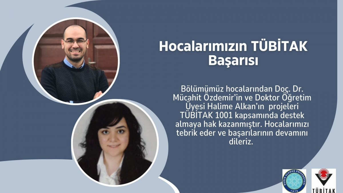 Hocalarımızın Tübitak Başarısı