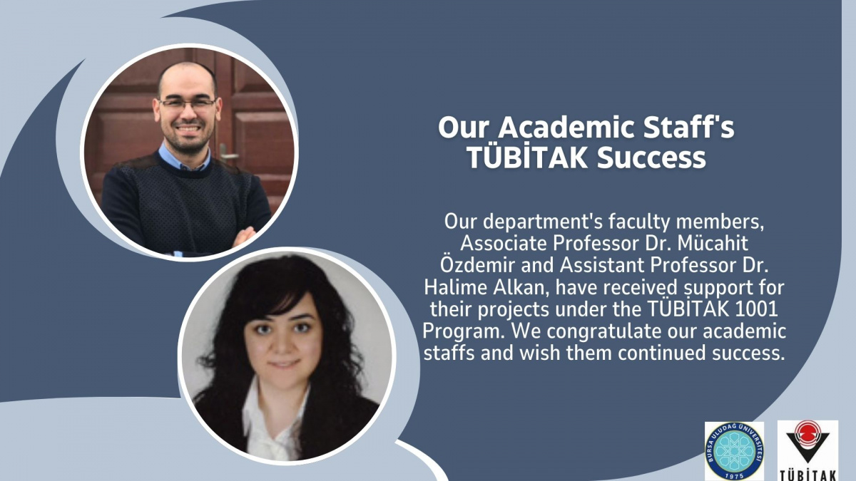 Our Academic Staff's TÜBİTAK Success