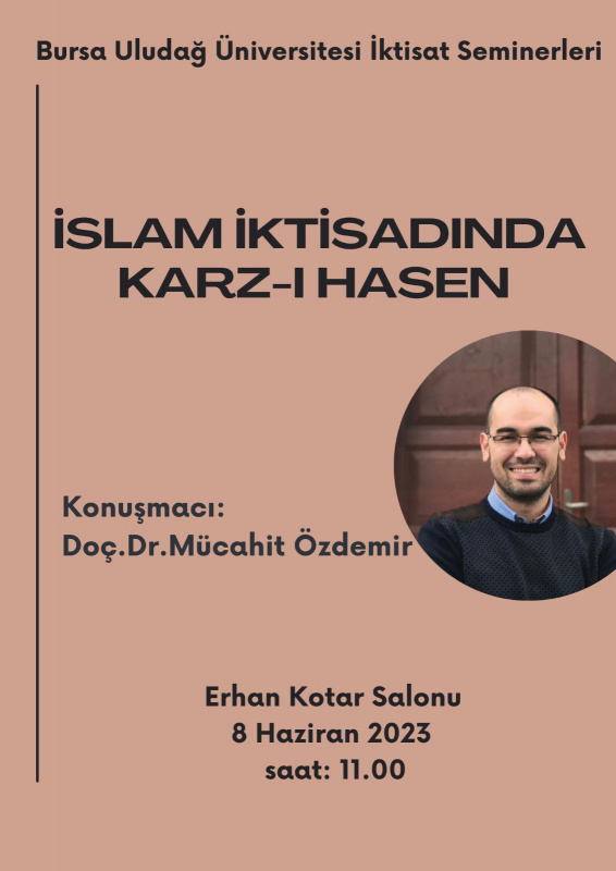 Bursa Uludağ Üniversitesi İktisat Seminerleri