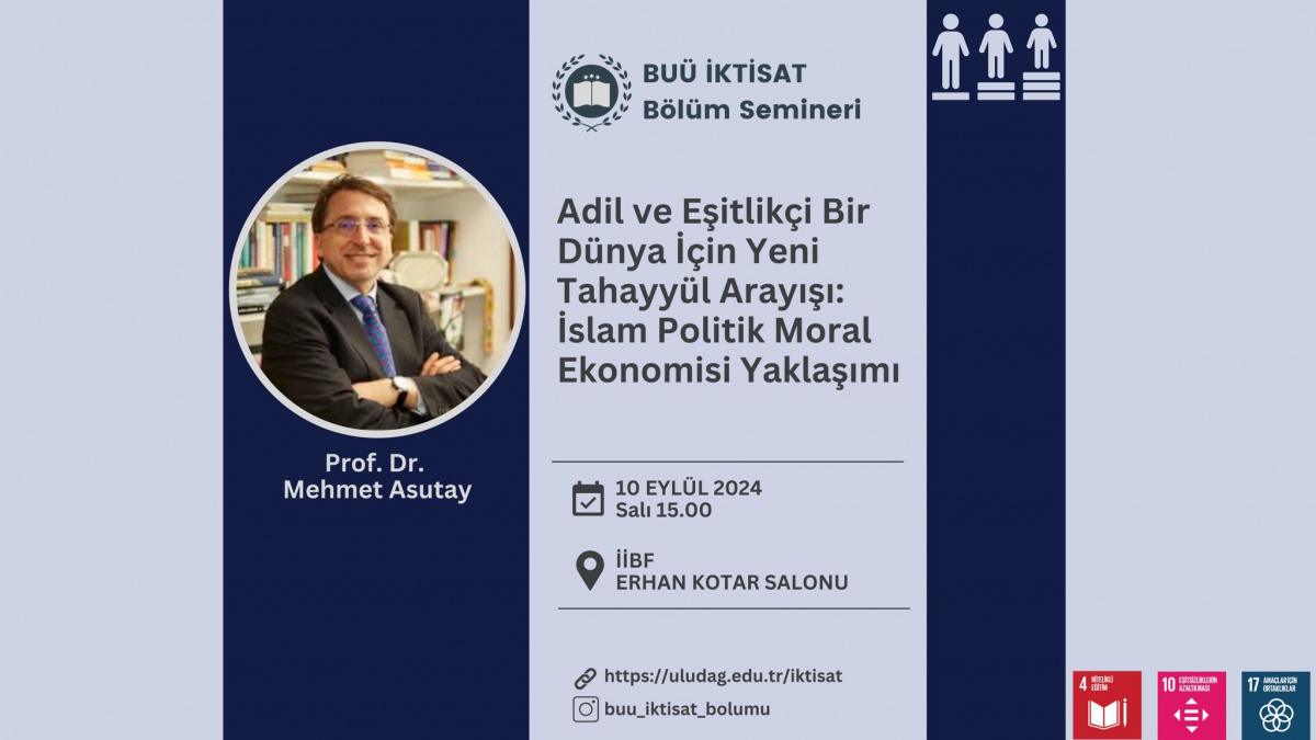 BUÜ İktisat Bölüm Seminerleri