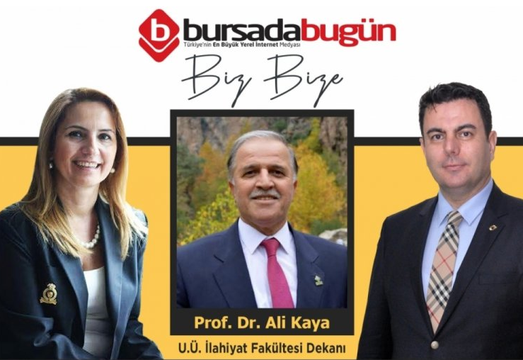  Dekanımız Prof. Dr. Ali Kaya Bursada Bugün Biz Bize Programına Konuk oldu. 
