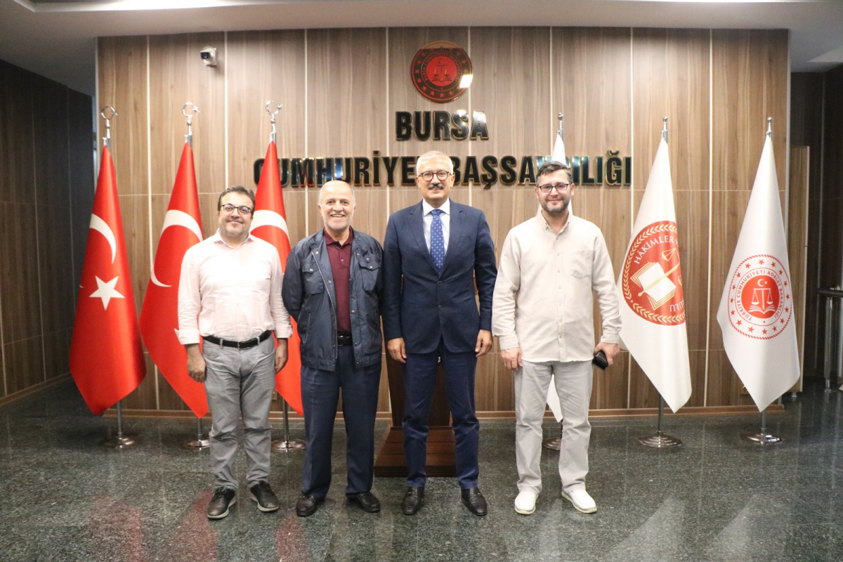  Dekanlığımızdan Bursa Cumhuriyet Başsavcısı'na ziyaret 