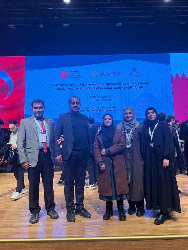 Öğrencimiz Ebrar Harrat, Uluslararası Arapça Münazaraları Finalinde En İyi Arapça Konuşmacı Sıralamasında 2. Oldu