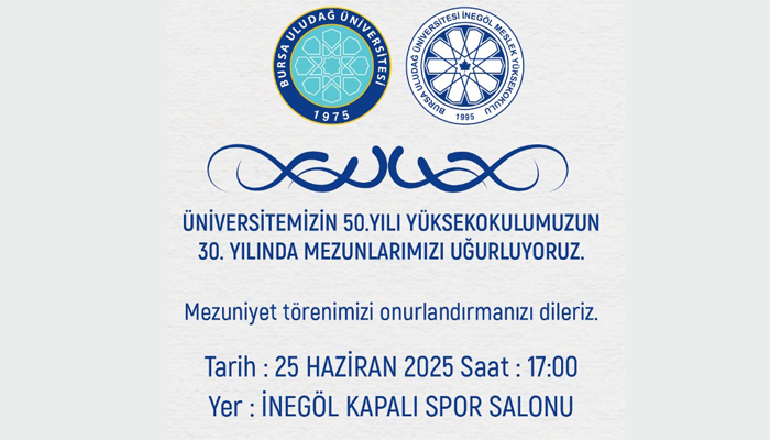2025 Mezuniyet Töreni