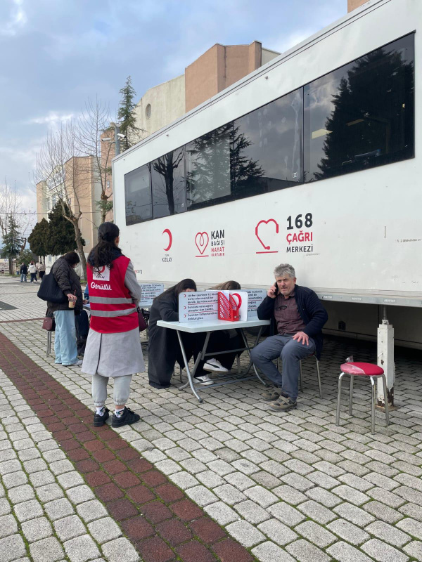 Blood Donation Event Organized By Our Vocation School Together With Turkish Red Crescent