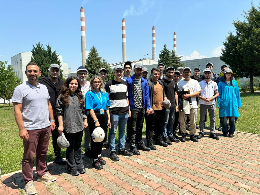  Makine ve Elektrik Programlarından - Şişecam Yenişehir Fabrikasına Teknik Gezi  