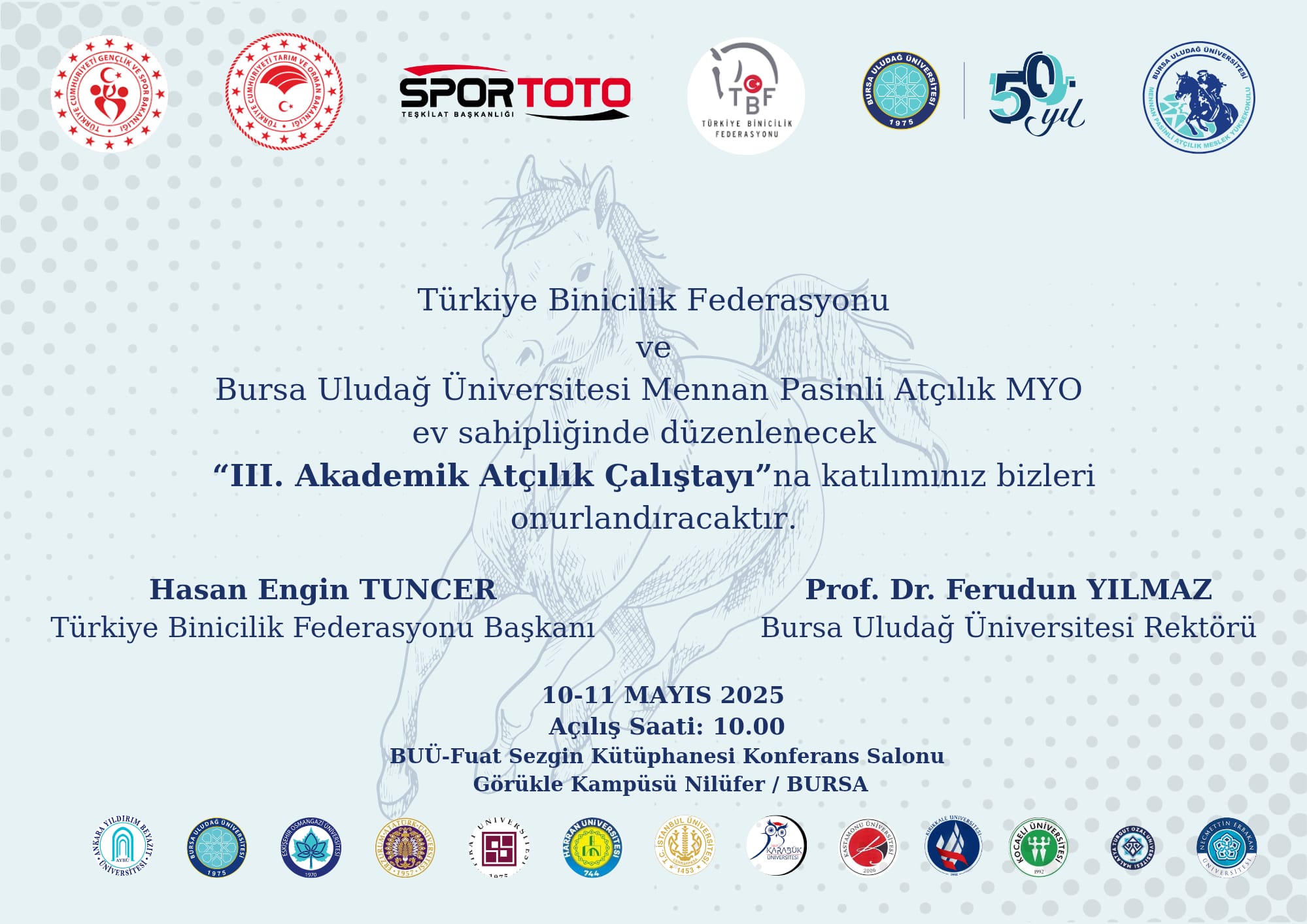 III. AKADEMİK ATÇILIK ÇALIŞTAYI