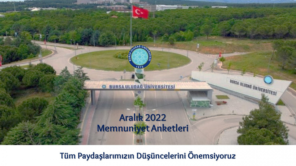Aralık 2022 BUÜ Memnuniyet Anketleri
