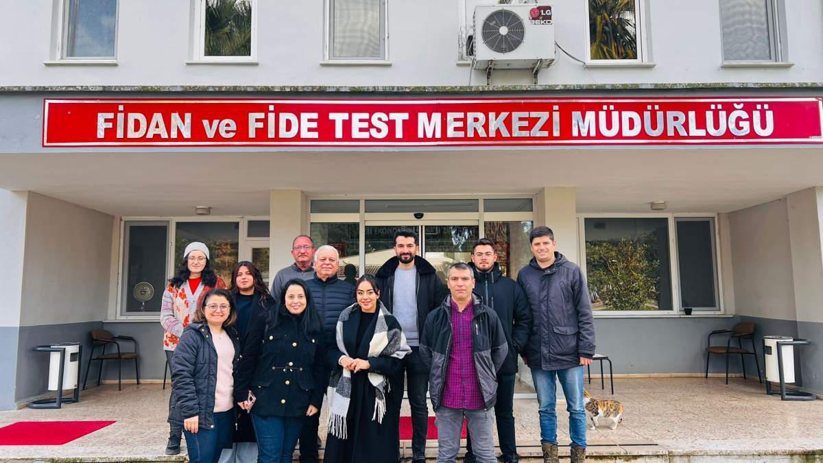 Fidan ve Fide Test Merkezi Müdürlüğü'ne Teknik Gezi