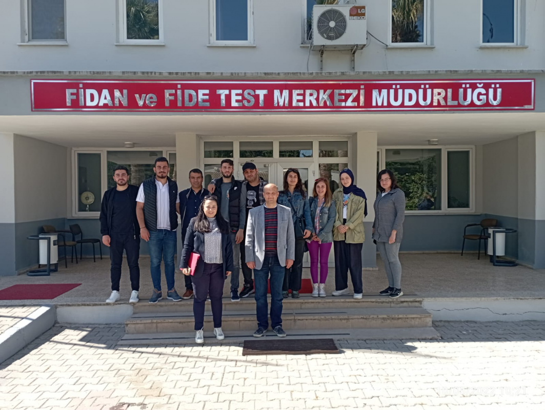 Karacabey Fidan ve Fide Test Müdürlüğü'ne Teknik Gezi Düzenlendi