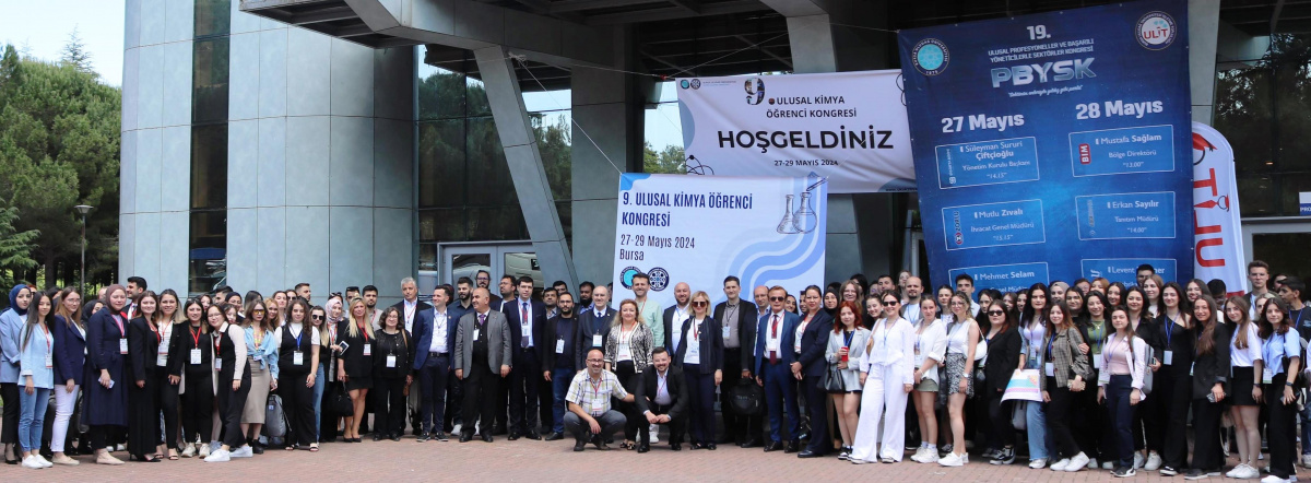  9. Ulusal Kimya Öğrenci Kongresi Bursa Uludağ Üniversitesi’nde düzenlendi 