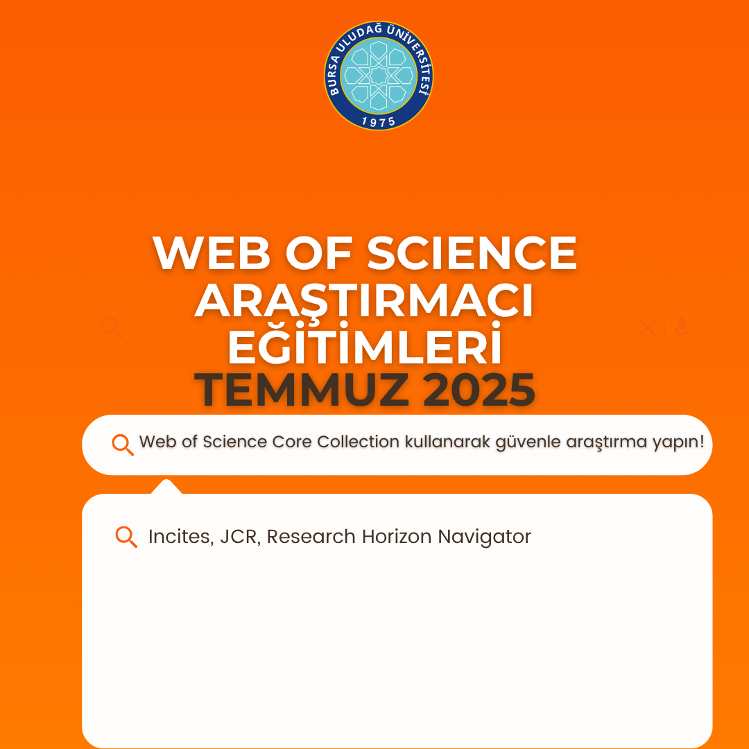 Incites, JCR, Research Horizon Navigator: Araştırmacılar için Araştırma Stratejisi ve Performansı