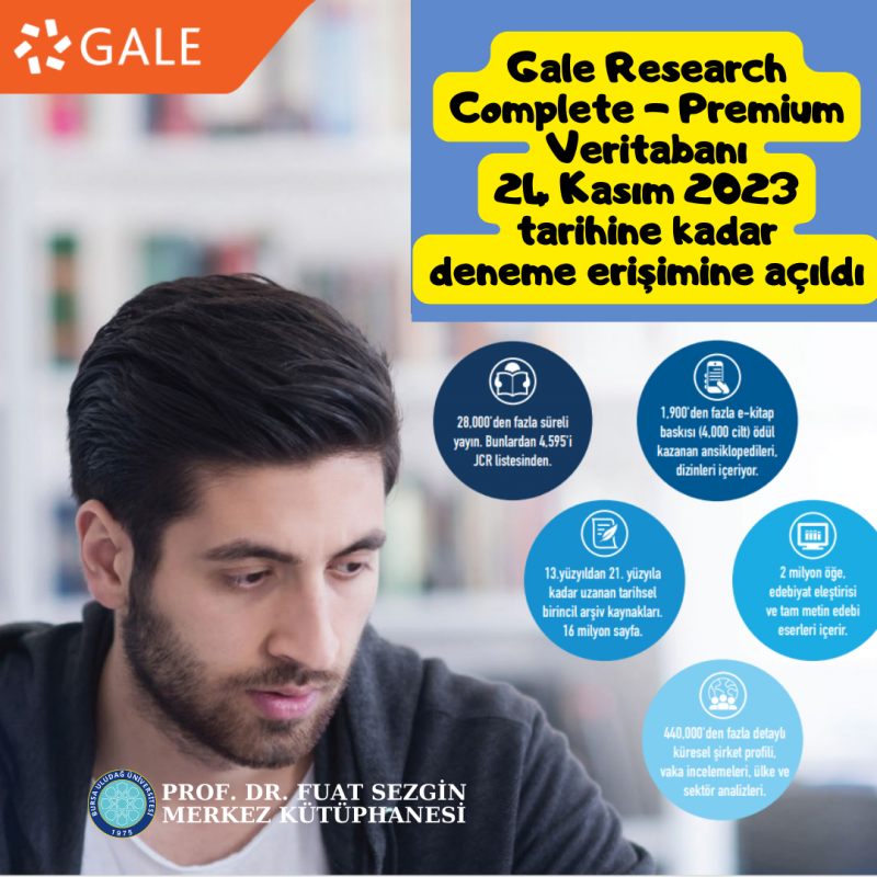 Gale Research Complete - Premium Veritabanı Deneme Erişimi