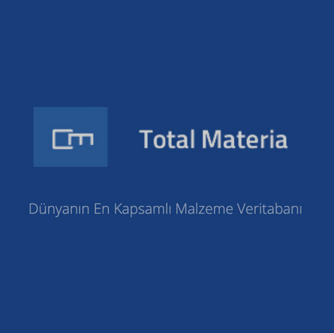 Total Materia (Malzeme) Veritabanı Deneme Erişimi
