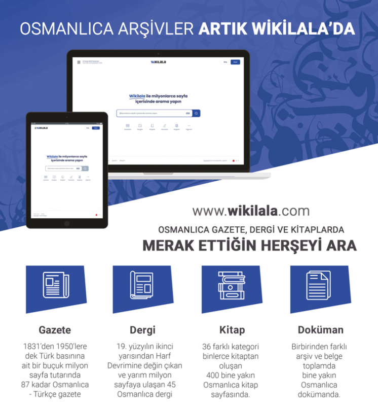 Wikilala (Osmanlı Dijital Kütüphanesi) Deneme Erişimi
