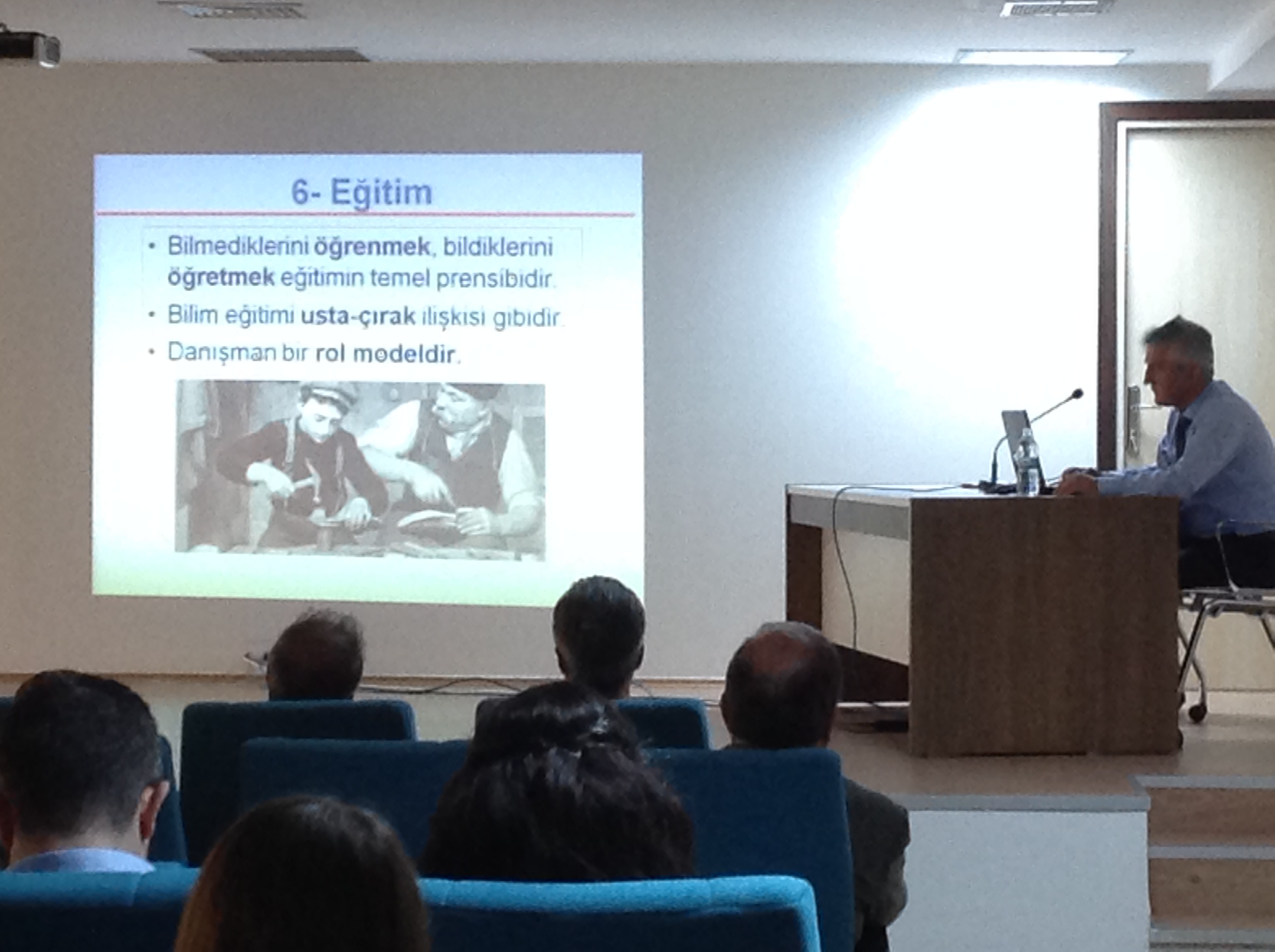  Prof. Dr. Kadri Arslan Bilimsel Araştırma ve Yayınlarda Etik İlkeleri üzerine konuştu 