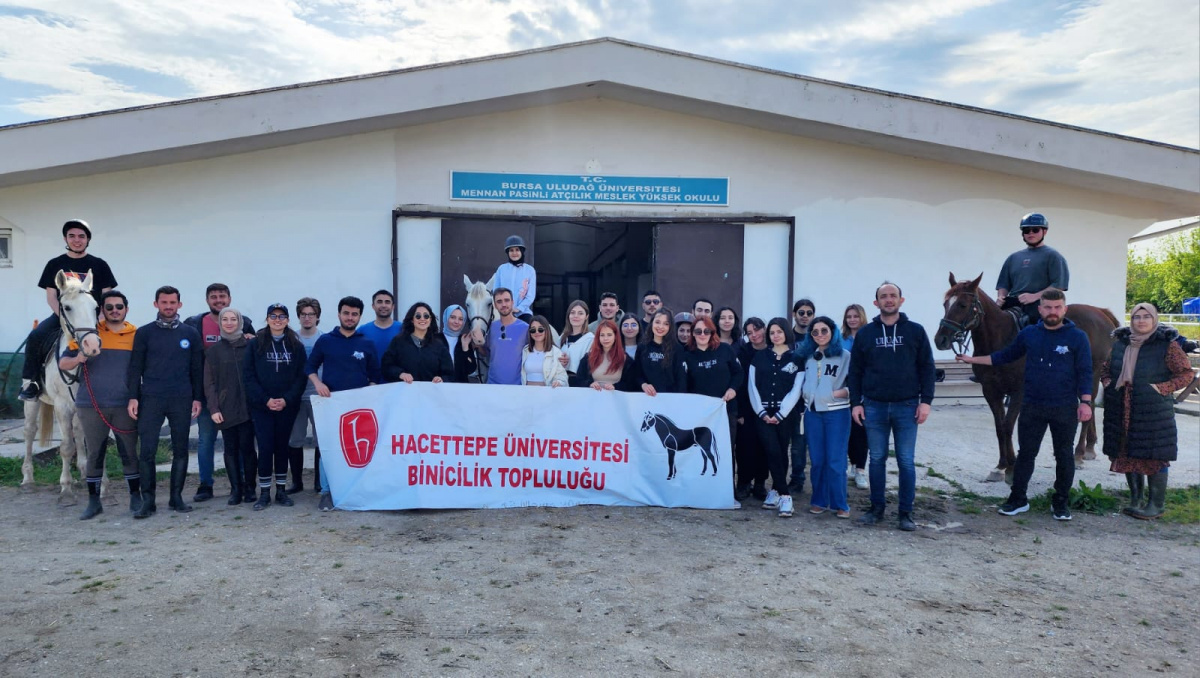  Hacettepe Üniversitesi Binicilik Topluluğu'nu ağırladık. 