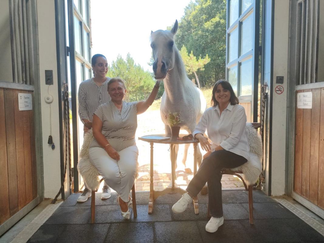 We visited the Nature Equestrian Center.