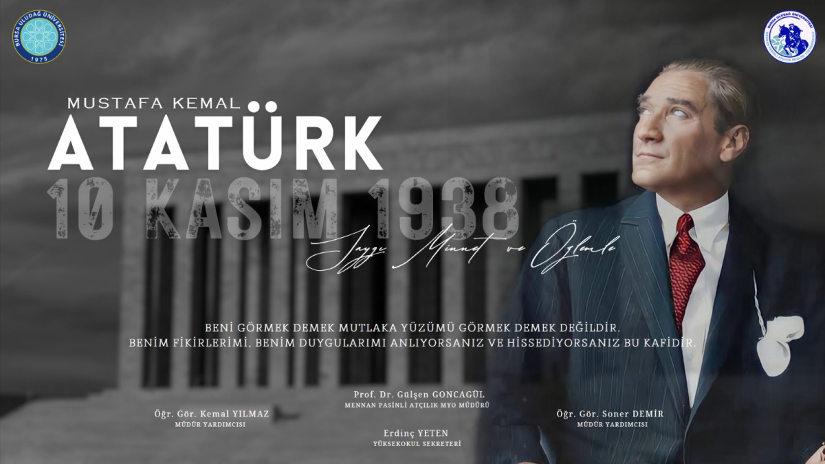 10 November Ataturk Commemoration Day