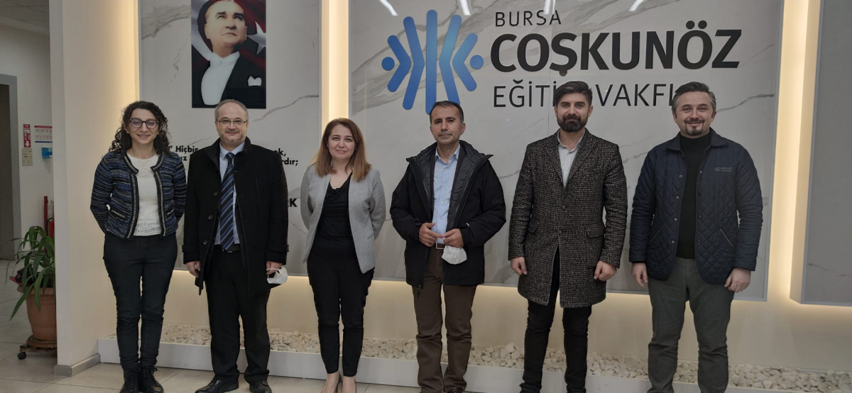  Bursa Uludağ Üniversitesinden Çoşkunöz Eğitim Vakfına Ziyaret  