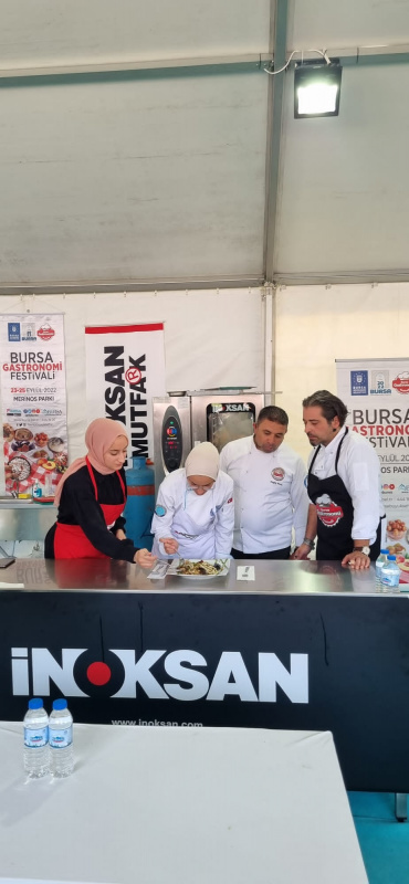  Harmancık Myo Aşçılık Programı Bursa Gastronomi Festivali'nde Buluştu 
