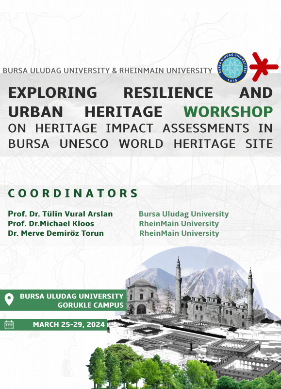 EXPLORING URBAN RESILIENCE AND URBAN HERITAGE: WORKSHOP ON HERITAGE IMPACT ASSESSMENTS IN BURSA UNESCO WORLD HERITAGE SITE