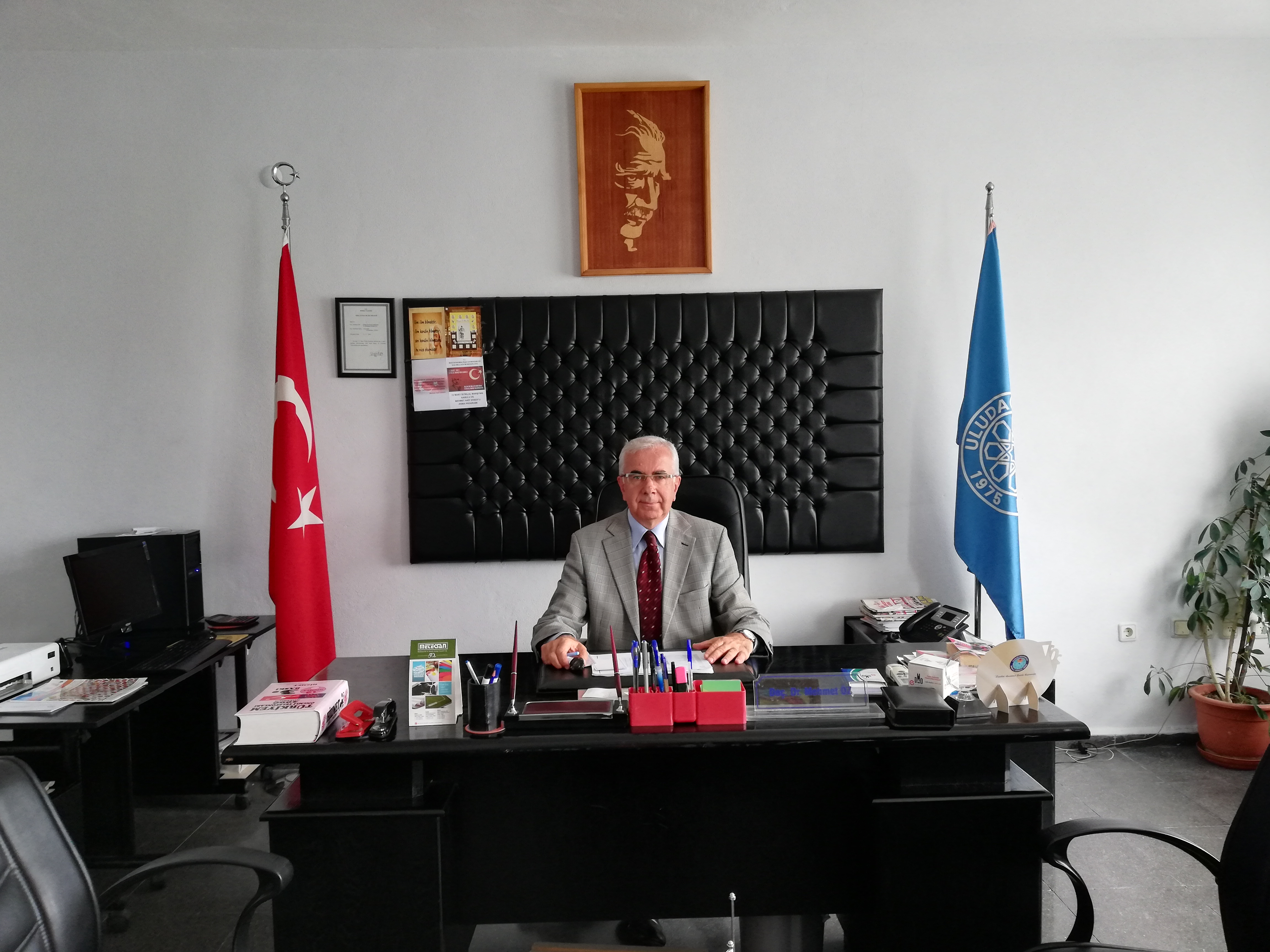  Mustafakemalapaşa Meslek Yüksekokulu Müdürlüğüne Doç.Dr.Mehmet ÖZ atandı 