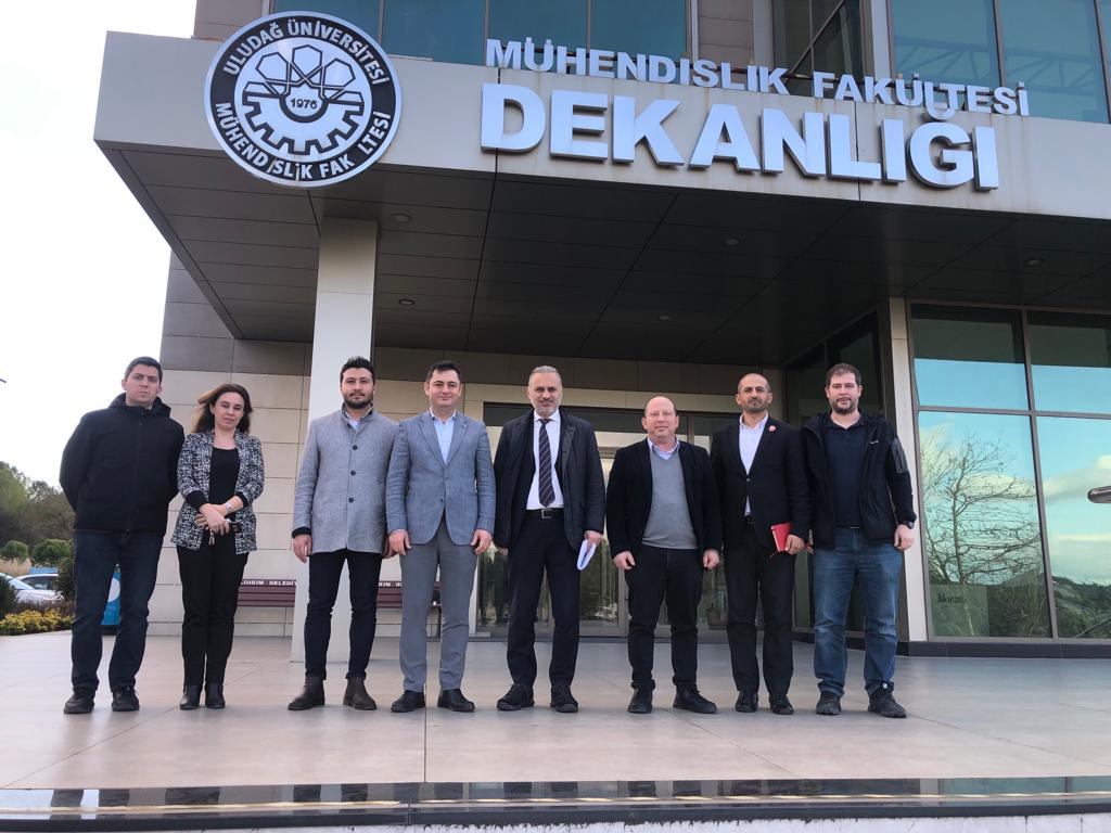  Bursa Uludağ Üniversitesi ve Burulaş Arasında İşbirliği Ziyareti Gerçekleştirildi 