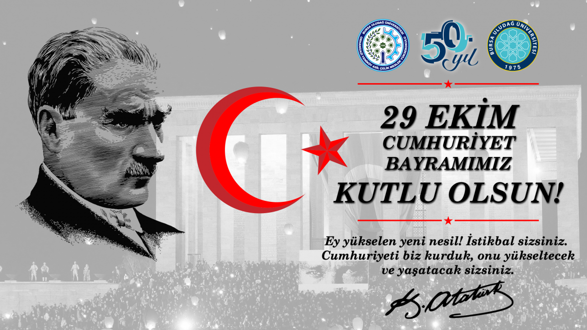 29 Ekim Cumhuriyet Bayramı - Cumhuriyetimizin 101. Yılı