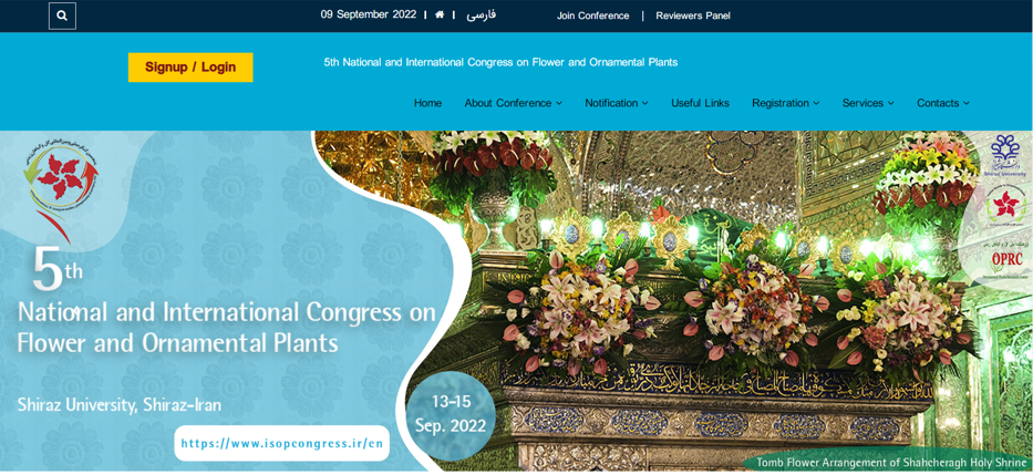  Keynote And Invited Speakers - 5. National And International Congress On Flower And Ornamental Plants 