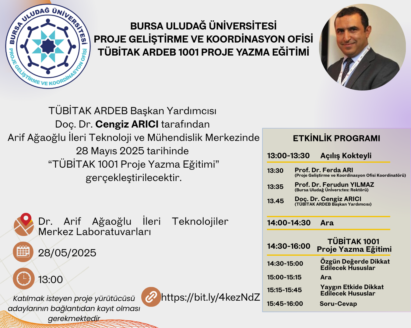 TÜBİTAK 1001 Proje Yazma Eğitimi