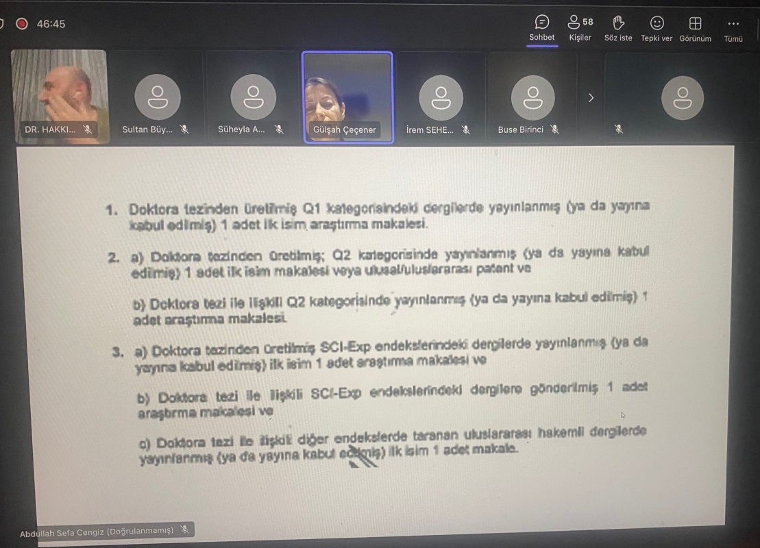 2024 - 2025 Eğitim Öğretim Yılı Güz Yarıyılı Oryantasyon Toplantısı 