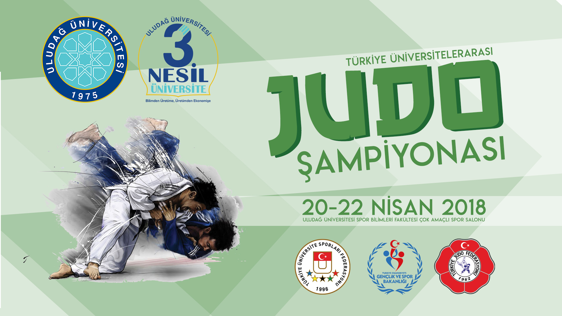  Üniversitelerarası Türkiye Judo Şampiyonası Uludağ Üniversitesi’nde başlıyor 