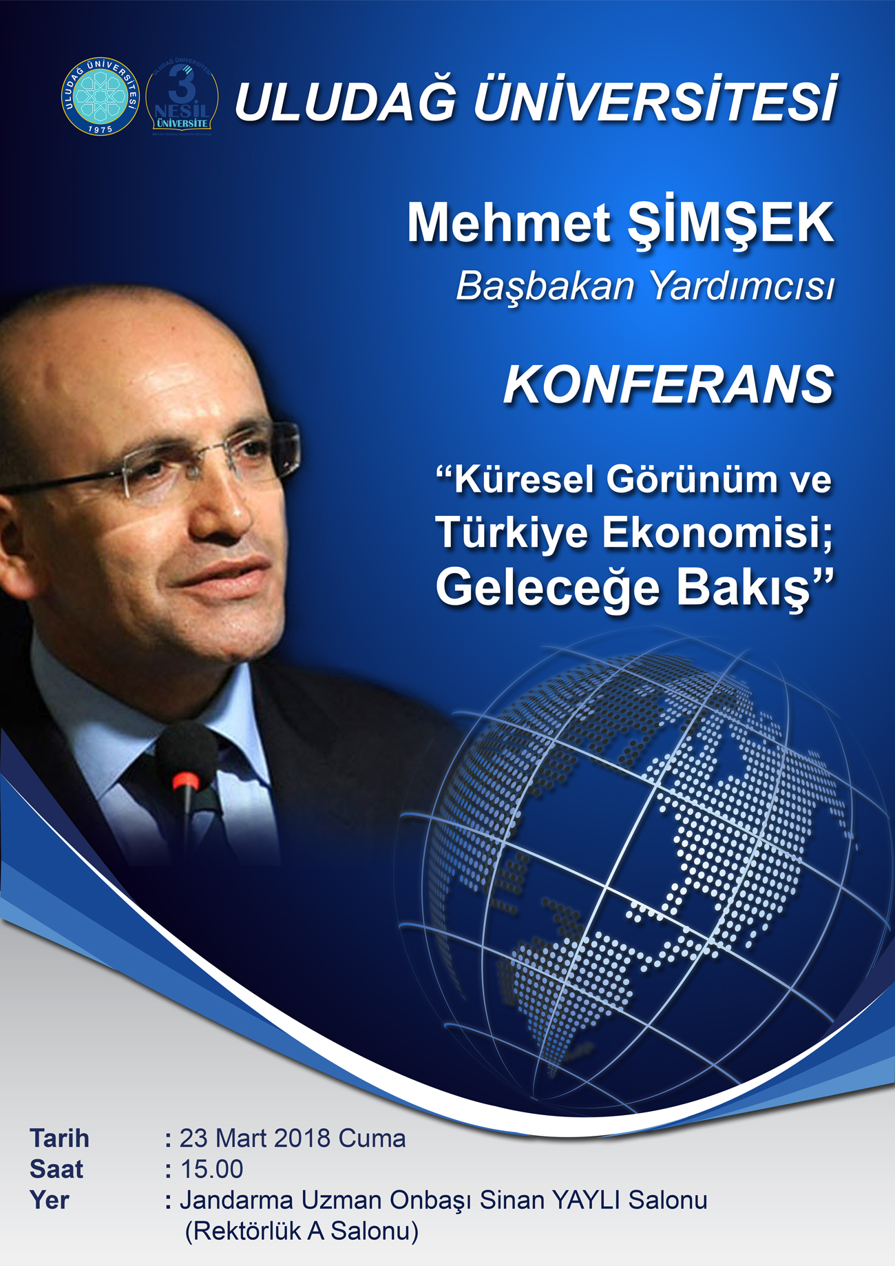  Mehmet ŞİMŞEK - Küresel Görünüm ve Türkiye Ekonomisi; Geleceğe Bakış 