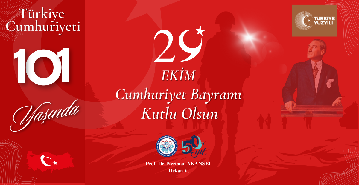 29 Ekim Cumhuriyet Bayramı Kutlu Olsun