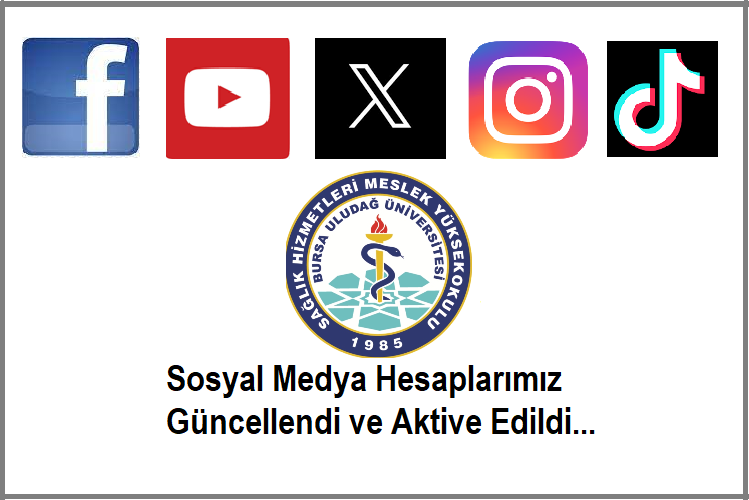  Resmî Sosyal Medya Hesaplarımız Güncellendi ve Aktive Edildi... 