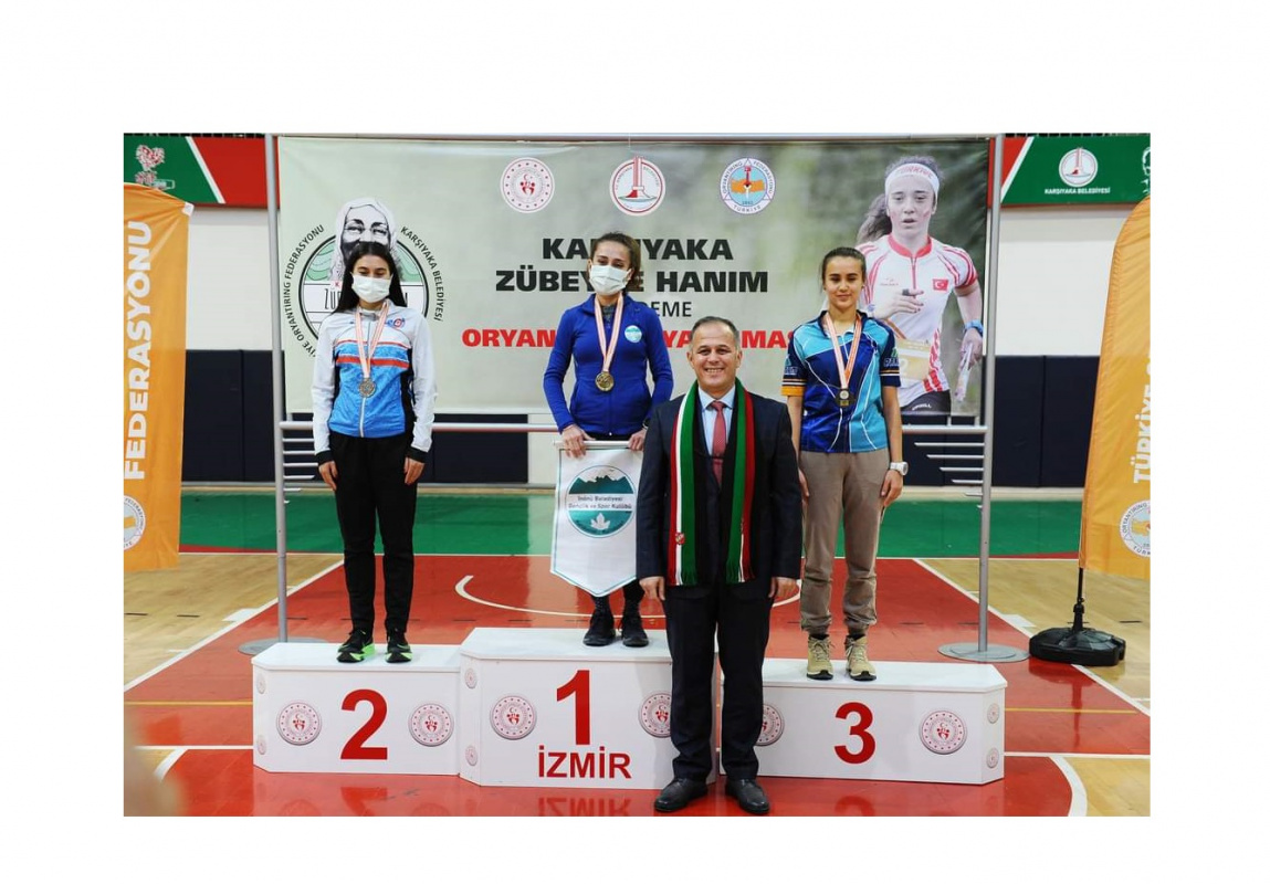 Oryantiring Türkiye Şampiyonası'ndan madalya
