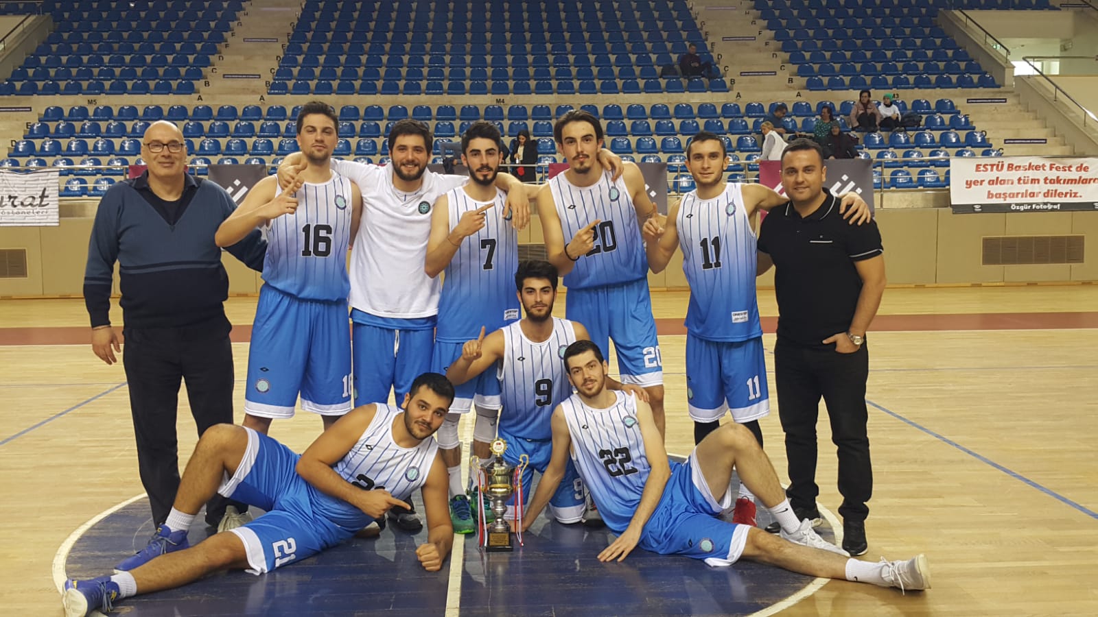  Bursa Uludağ Üniversitesi Erkek Basketbol Takımı Şampiyon olarak birinci lige yükseldi. 