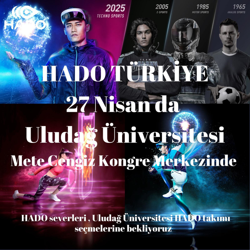 Geleceğin Sporu Hado Uludağ Üniversitesi'nde