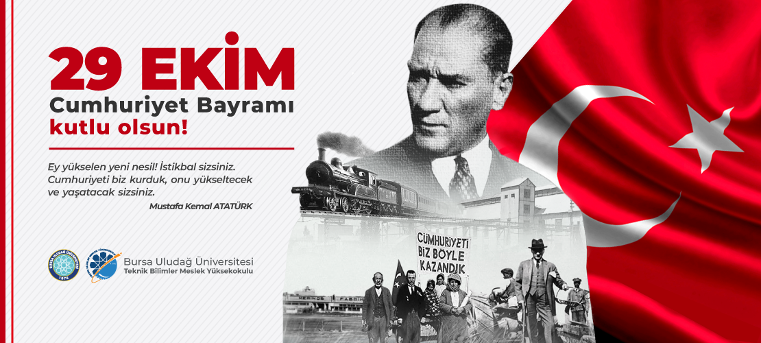 29 EKİM CUMHURİYET BAYRAMI'MIZ KUTLU OLSUN