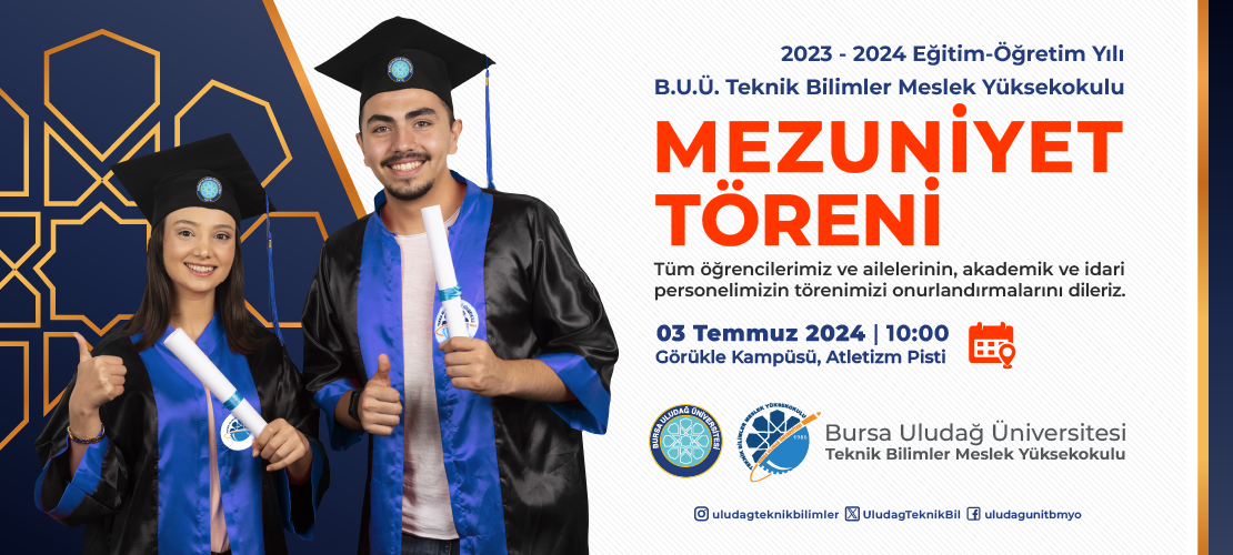 2023-2024 EĞİTİM ÖĞRETİM YILI MEZUNİYET TÖRENİ